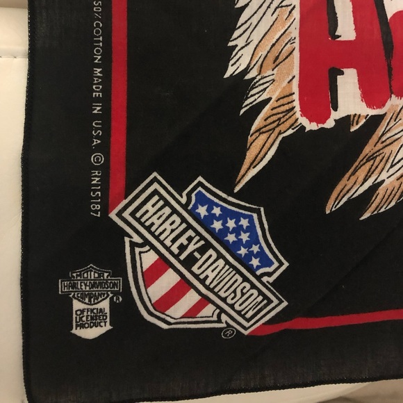 Vintage Harley Rules Scarve - Picture 4 of 4
